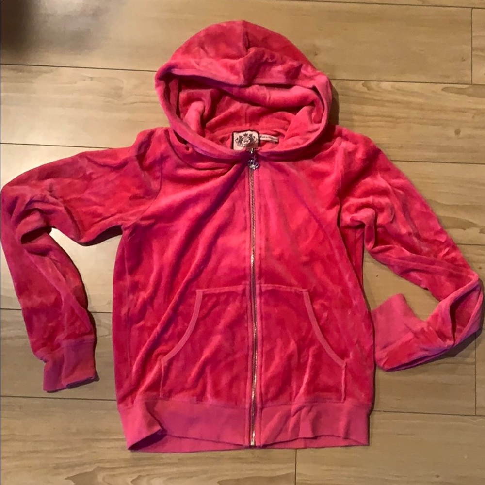 Juicy Couture Pink Velour Jacket